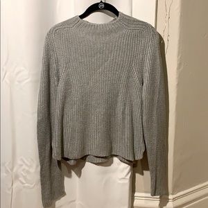 American Apparel: Gray Mockneck